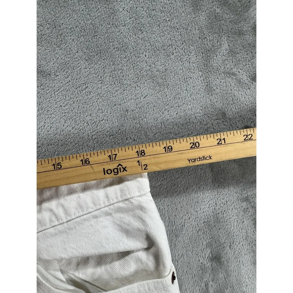 Vintage Levi's Jeans Mens 36x29 White Light Wash Regular Straight Denim USA